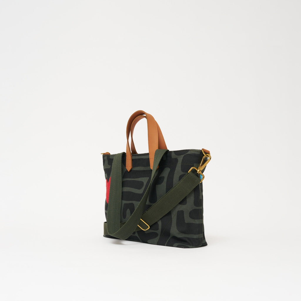 Commuter - Safari Kuba with Red Beaded Heart - Che Cose Belle