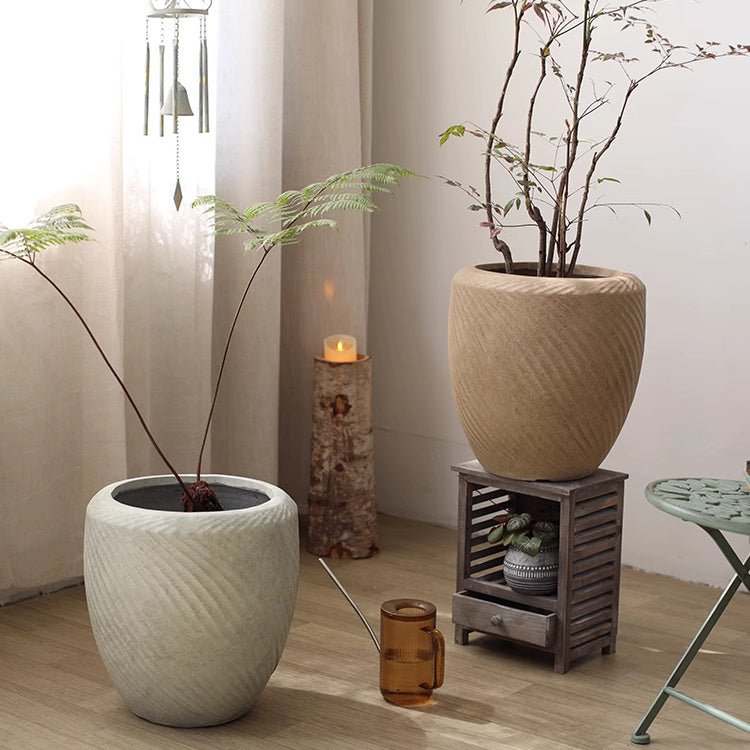 Comtemporary Swirl Planter - Che Cose Belle