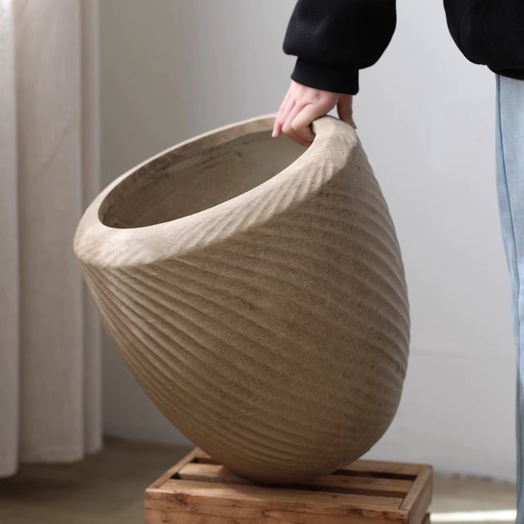 Comtemporary Swirl Planter - Che Cose Belle