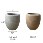 Comtemporary Swirl Planter - Che Cose Belle
