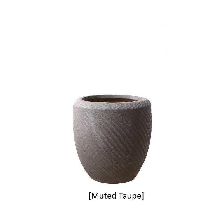 Comtemporary Swirl Planter - Che Cose Belle