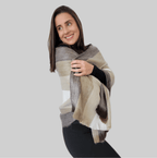 Condor - Alpaca Wool Shawl - Handmade Wool Shawl - Che Cose Belle