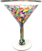 Confetti Carmen Design Margarita Glasses - Martini Style - Set of 4 - Che Cose Belle