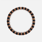 Conscious Awakening - Matte Onyx Mantra Barrel Bracelet - Che Cose Belle
