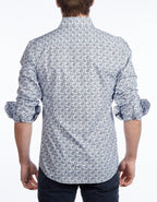 Contrast Collar Button - Up Shirt // Navy - Contemporary Fit - Contrast trimming - final sale - Che Cose Belle