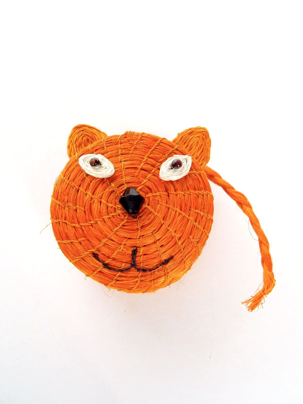 Cool Cat Lidded Basket - Che Cose Belle
