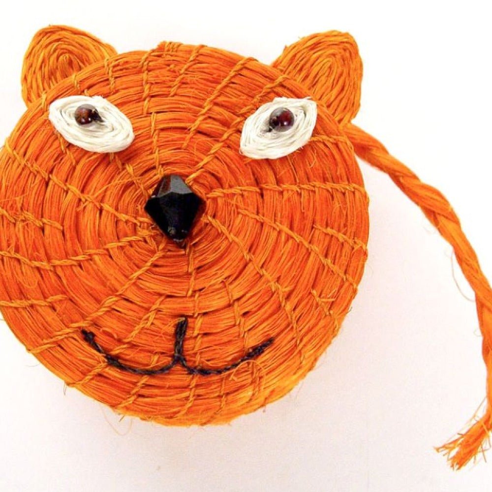 Cool Cat Lidded Basket - Che Cose Belle