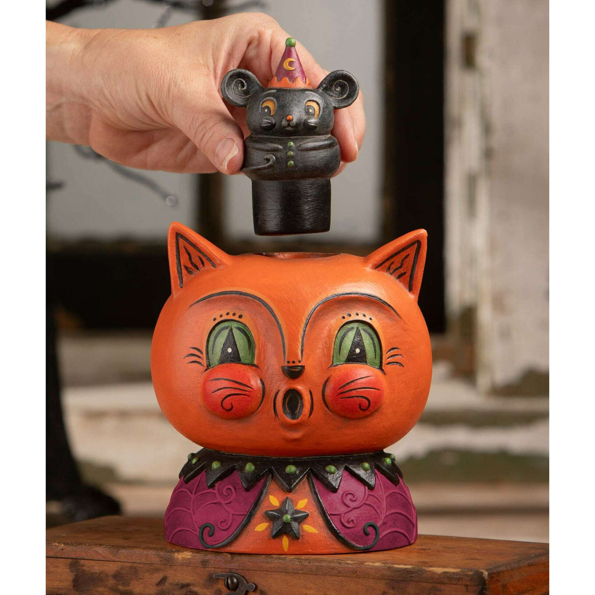 Copper Cat & Merlin Mouse by Johanna Parker - Che Cose Belle