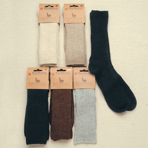 Copper Crew Alpaca Socks - Che Cose Belle