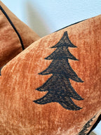 Copper Velvet Christmas Tree Pillow Cover - Che Cose Belle
