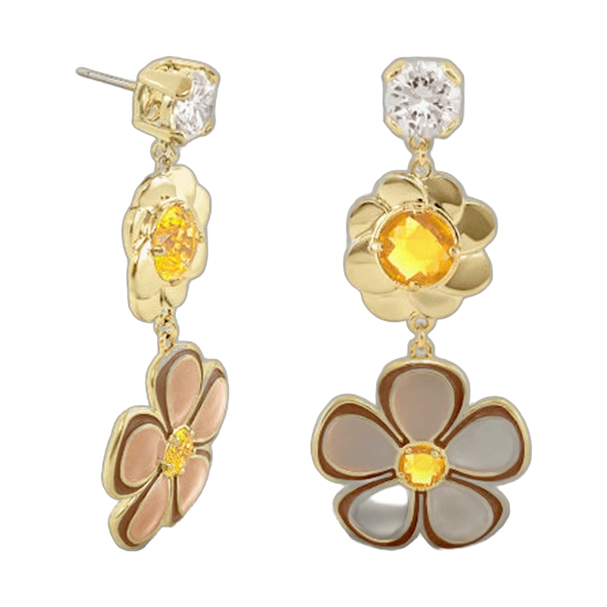Falling Flowers Earring
