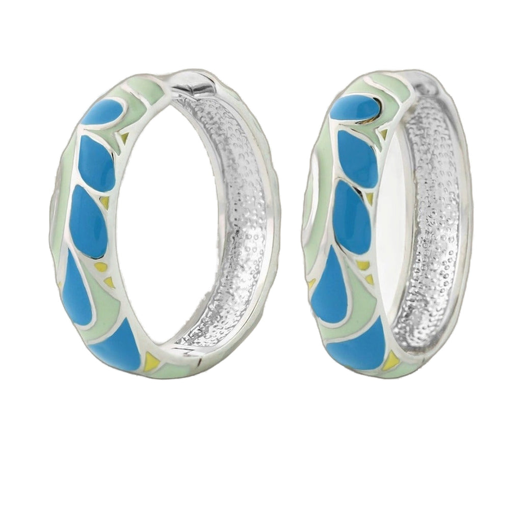 Tear Drop Hoops