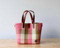 Coral & Gold Handwoven Purse by MexiMexi - Che Cose Belle