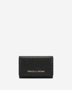 Costanza (black) - Italian calf leather women’s wallet - Che Cose Belle