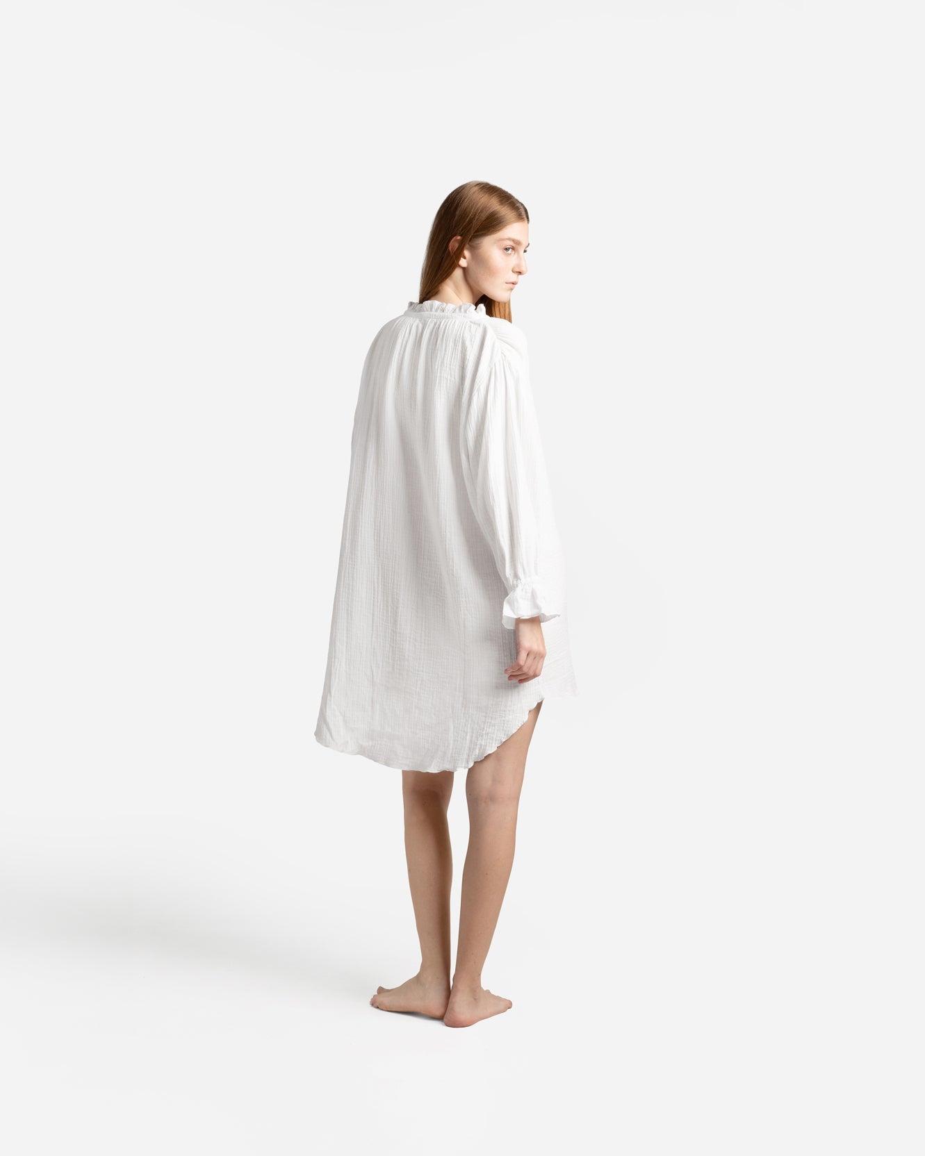Cotton Breeze Long-Sleeved Chemise - Che Cose Belle