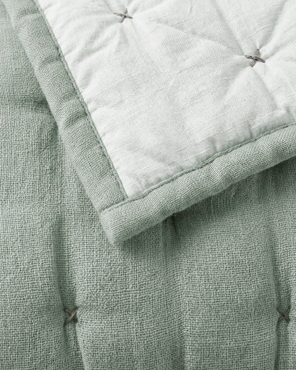 Cotton Mist Stitched Quilt - Che Cose Belle