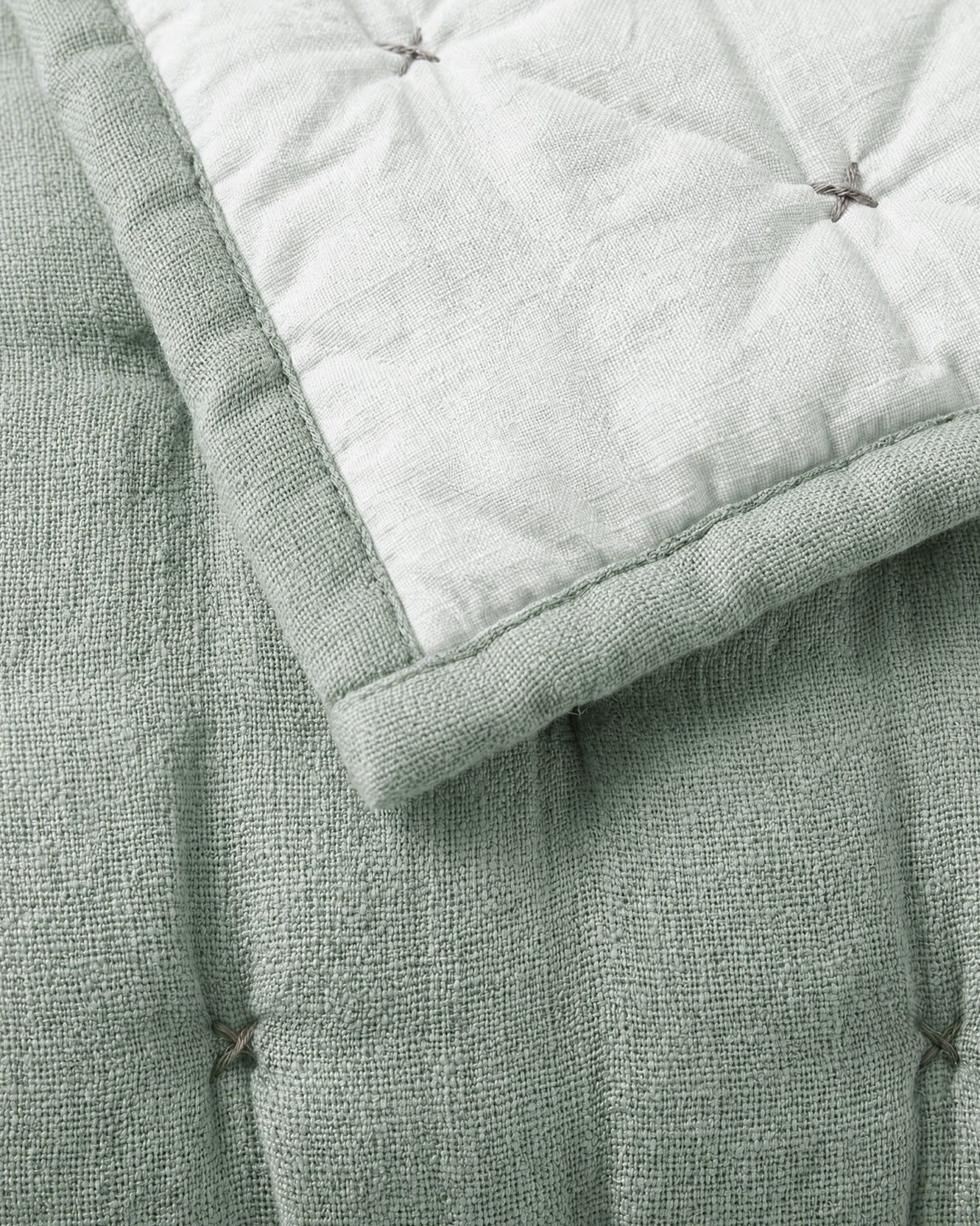 Cotton Mist Stitched Quilt - Che Cose Belle