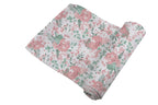 Cotton Muslin Swaddle Blanket 47 Inch Desert Rose Print