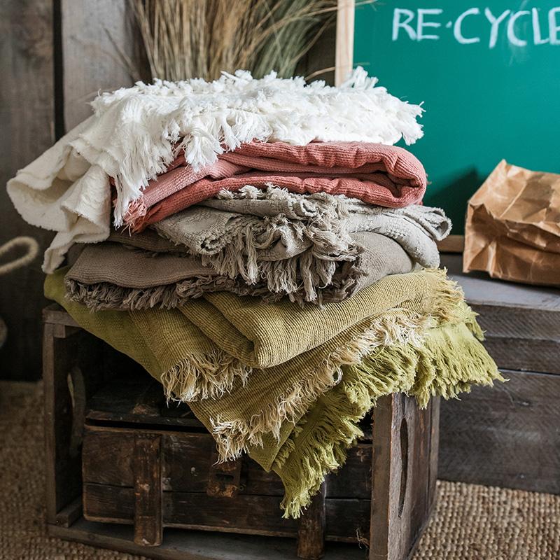 Cotton Throw Sofa Blanket - Che Cose Belle
