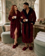 Women’s Plush Hooded Robe - Spa-Worthy Comfort at Home