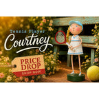 Courtney Tennis Player Figuine by Lori Mitchell - Che Cose Belle