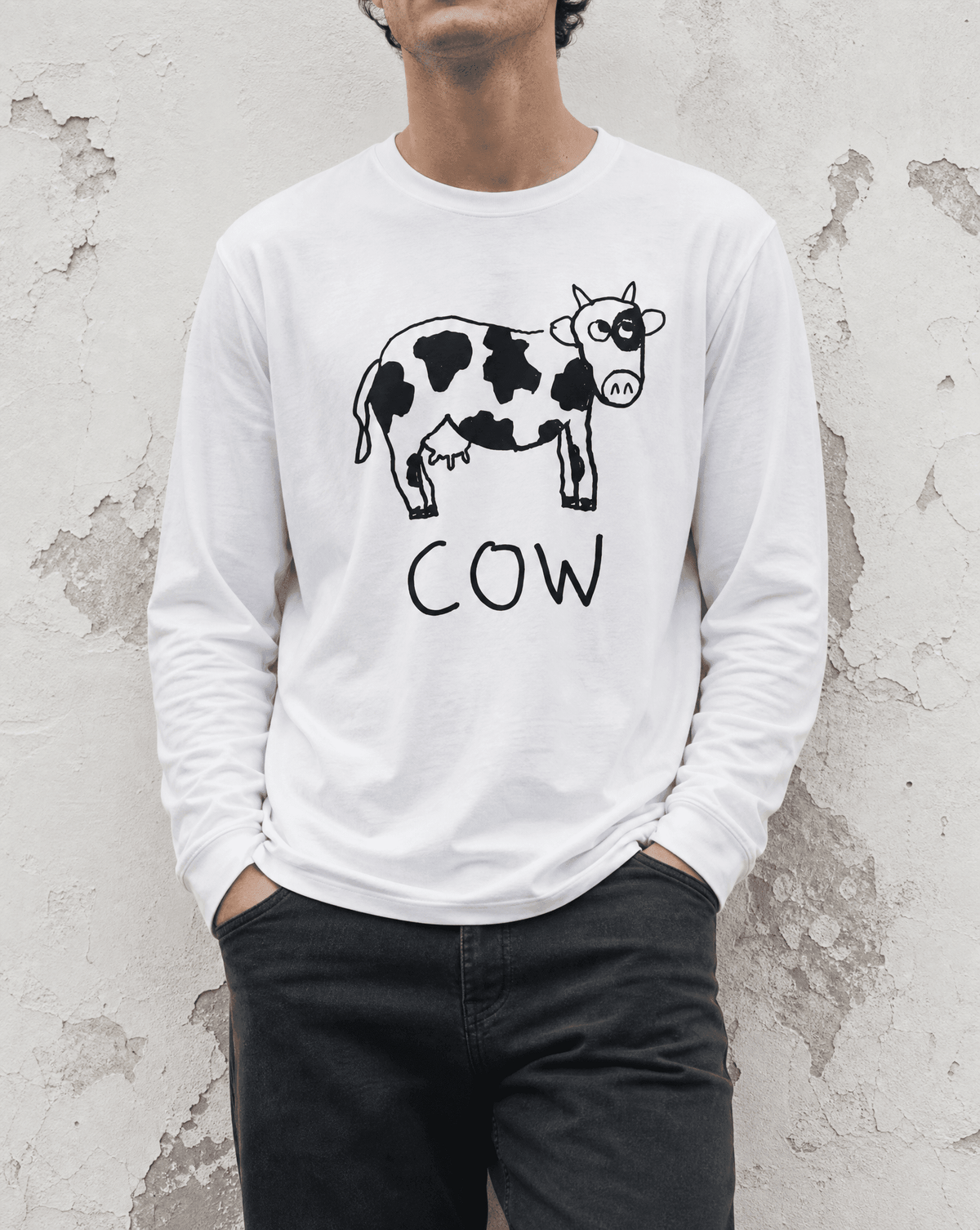 Cow - Long Sleeve Tee - Che Cose Belle