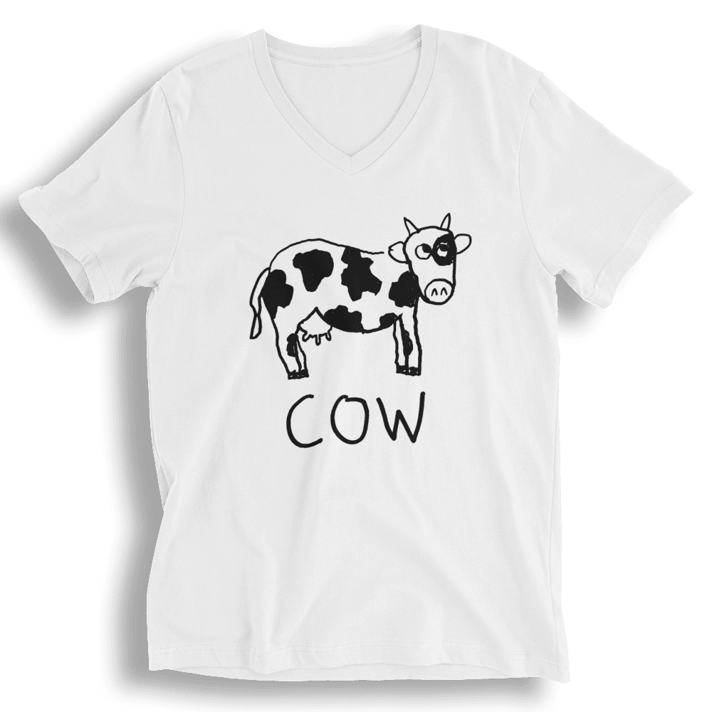 Cow - V-neck Tee - Che Cose Belle