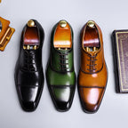 Cowhide Dress Shoes Business Men's - Che Cose Belle