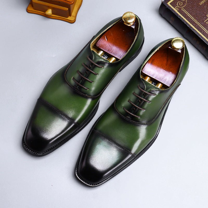 Cowhide Dress Shoes Business Men's - Che Cose Belle