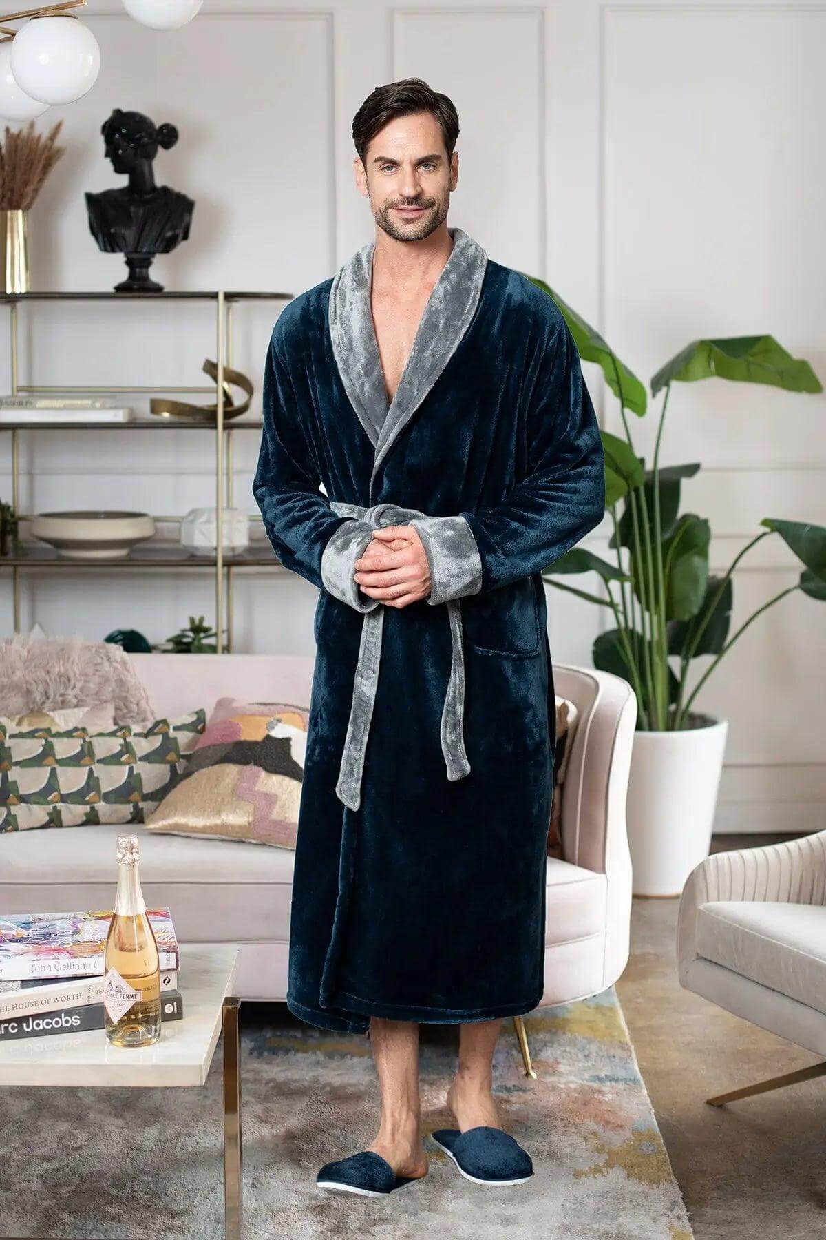 Cozy Mens Plush Robes – Built for Comfort, Designed to Last - Che Cose Belle