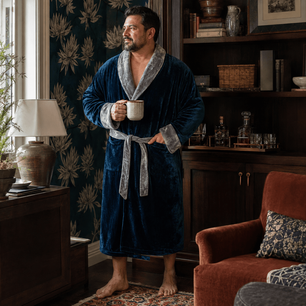 Cozy Mens Plush Robes – Built for Comfort, Designed to Last - Che Cose Belle