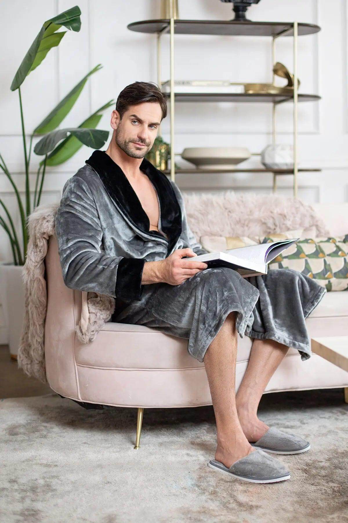 Cozy Mens Plush Robes – Built for Comfort, Designed to Last - Che Cose Belle