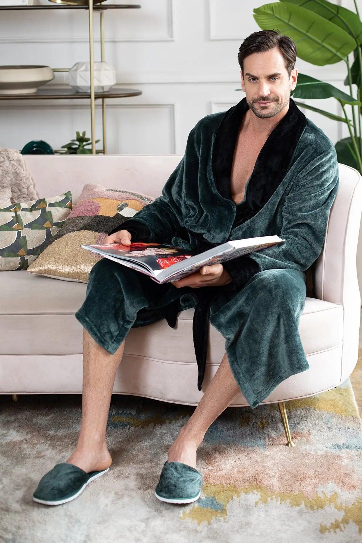 Cozy Mens Plush Robes – Built for Comfort, Designed to Last - Che Cose Belle