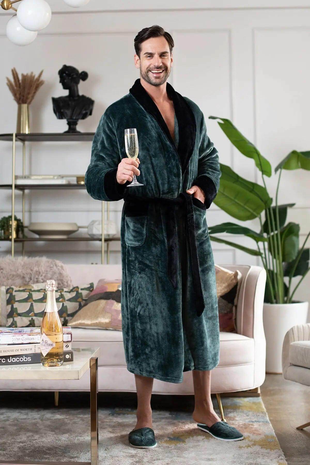 Cozy Mens Plush Robes – Built for Comfort, Designed to Last - Che Cose Belle