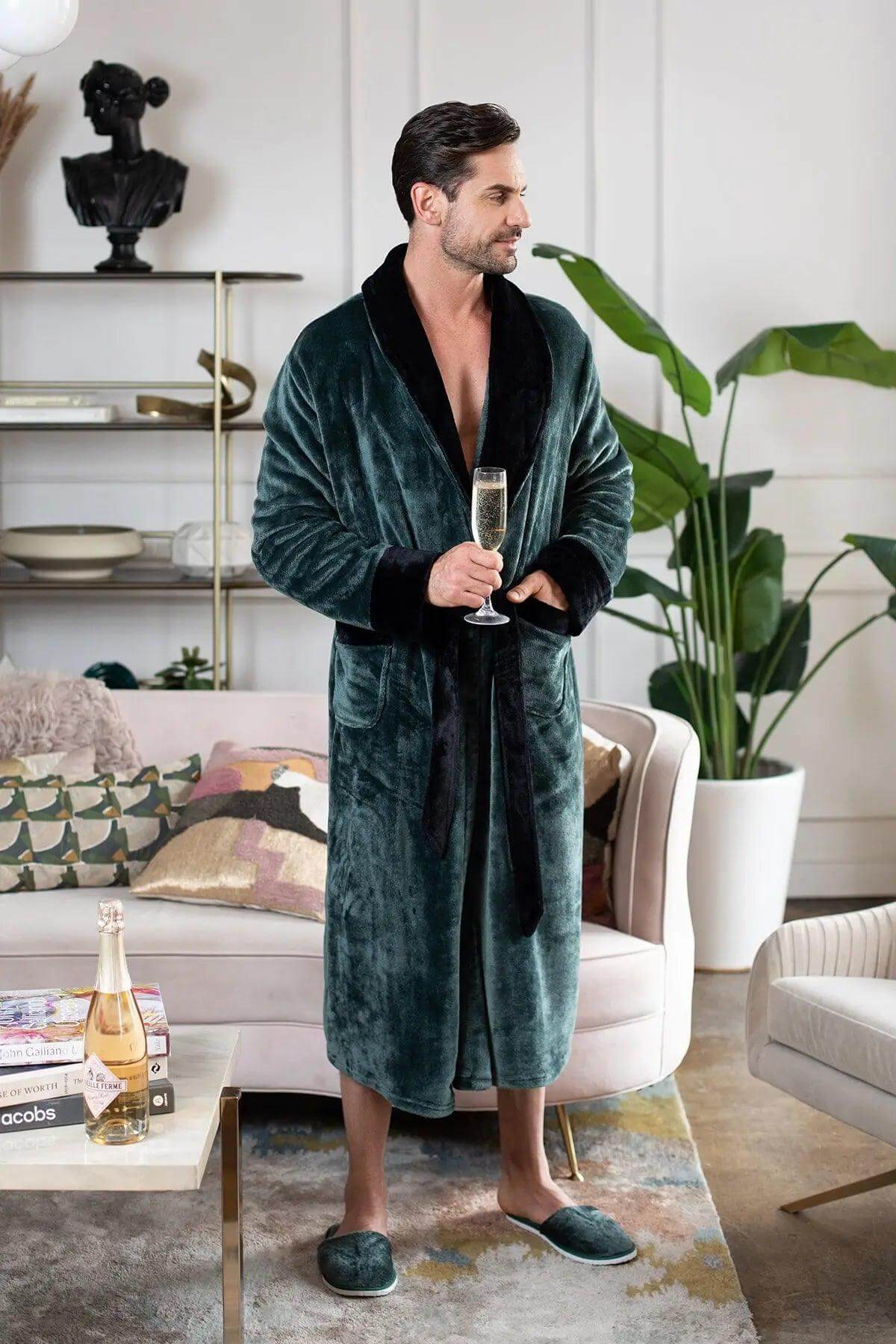 Cozy Mens Plush Robes – Built for Comfort, Designed to Last - Che Cose Belle