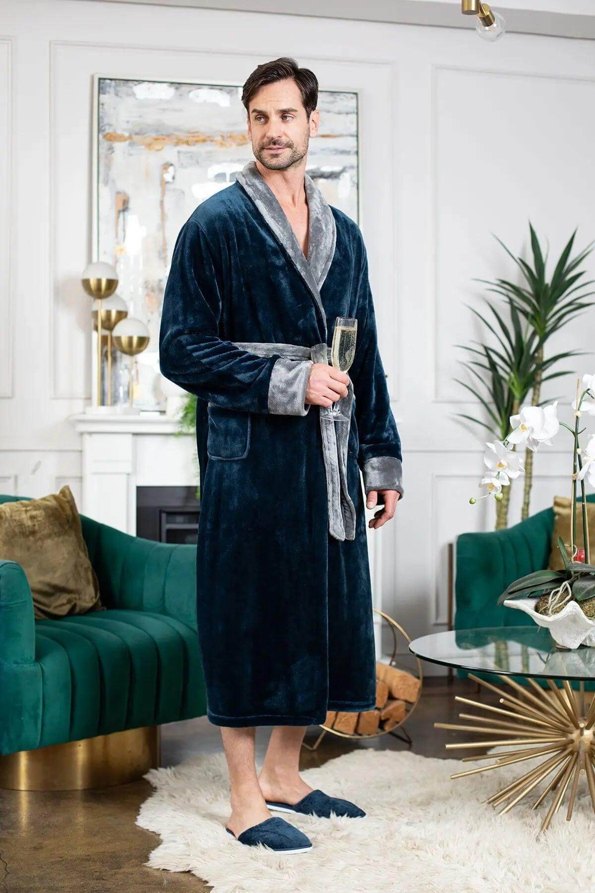 Cozy Mens Plush Robes – Built for Comfort, Designed to Last - Che Cose Belle