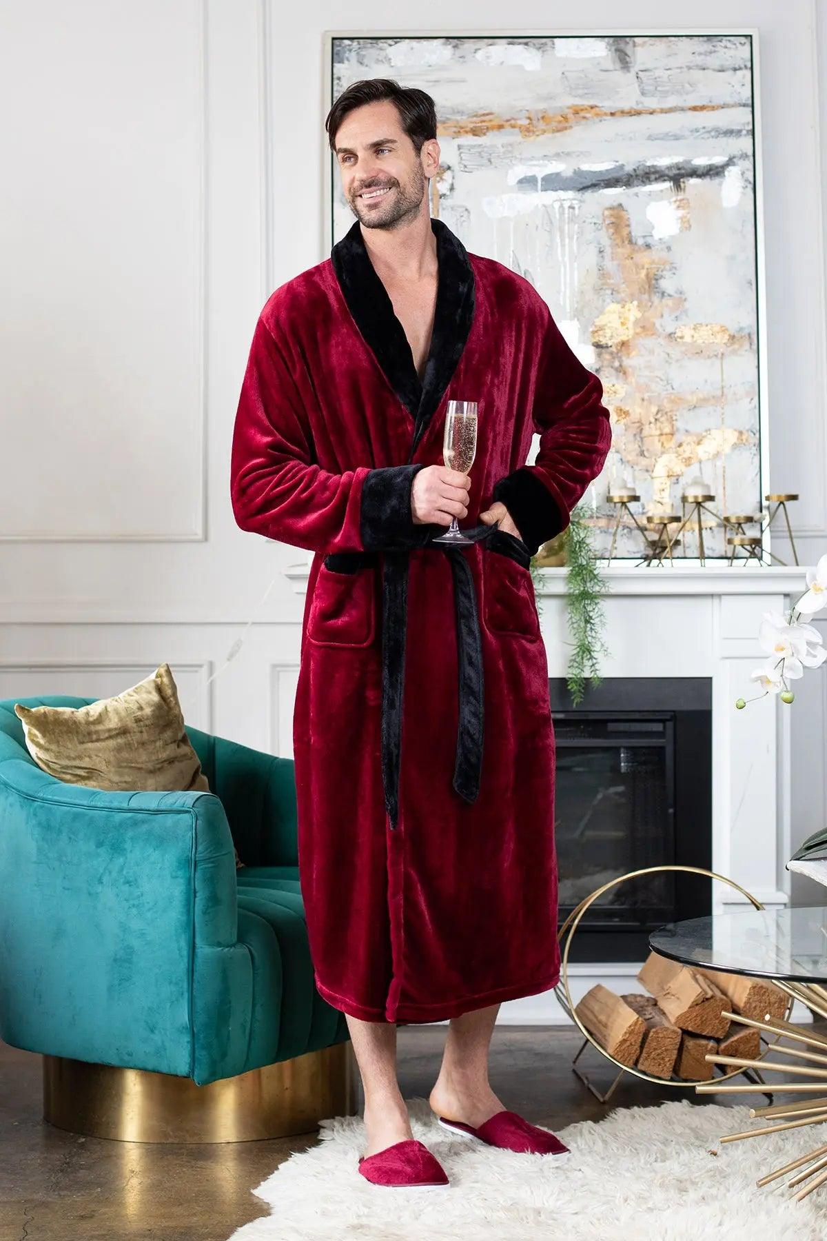 Cozy Mens Plush Robes – Built for Comfort, Designed to Last - Che Cose Belle