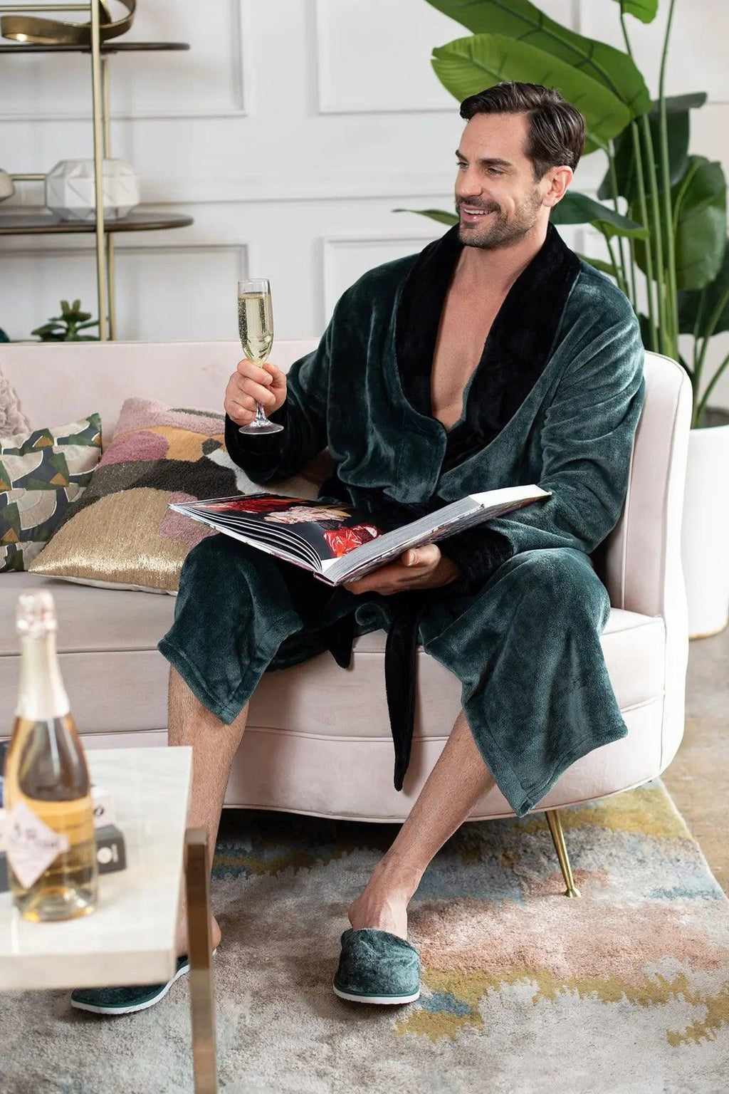 Cozy Mens Plush Robes – Built for Comfort, Designed to Last - Che Cose Belle
