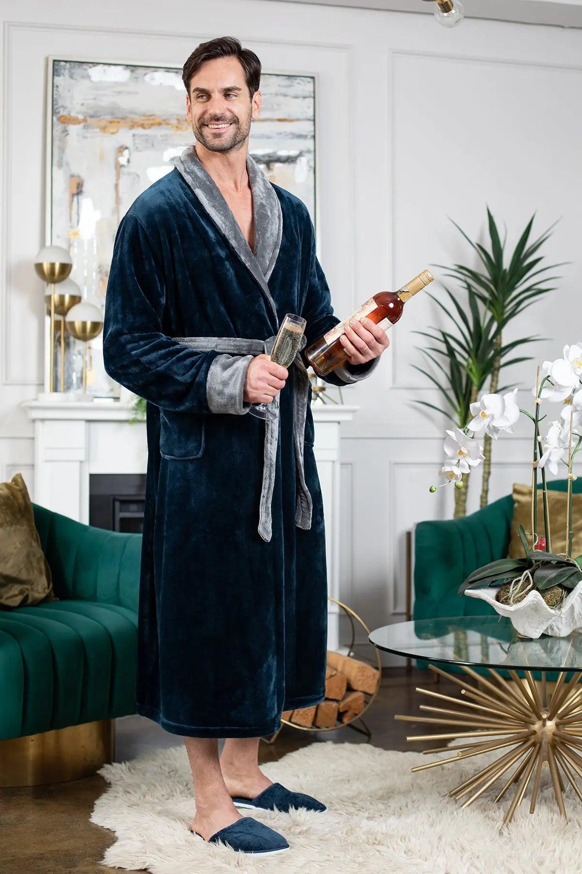 Cozy Mens Plush Robes – Built for Comfort, Designed to Last - Che Cose Belle