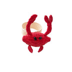 Crab Handwoven Iraca Napkin Ring - Che Cose Belle