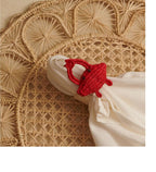 Crab Handwoven Iraca Napkin Ring - Che Cose Belle