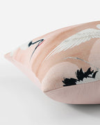 Crane in the Clouds Small Lumbar Pillow - Che Cose Belle