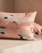 Crane in the Clouds Small Lumbar Pillow - Che Cose Belle