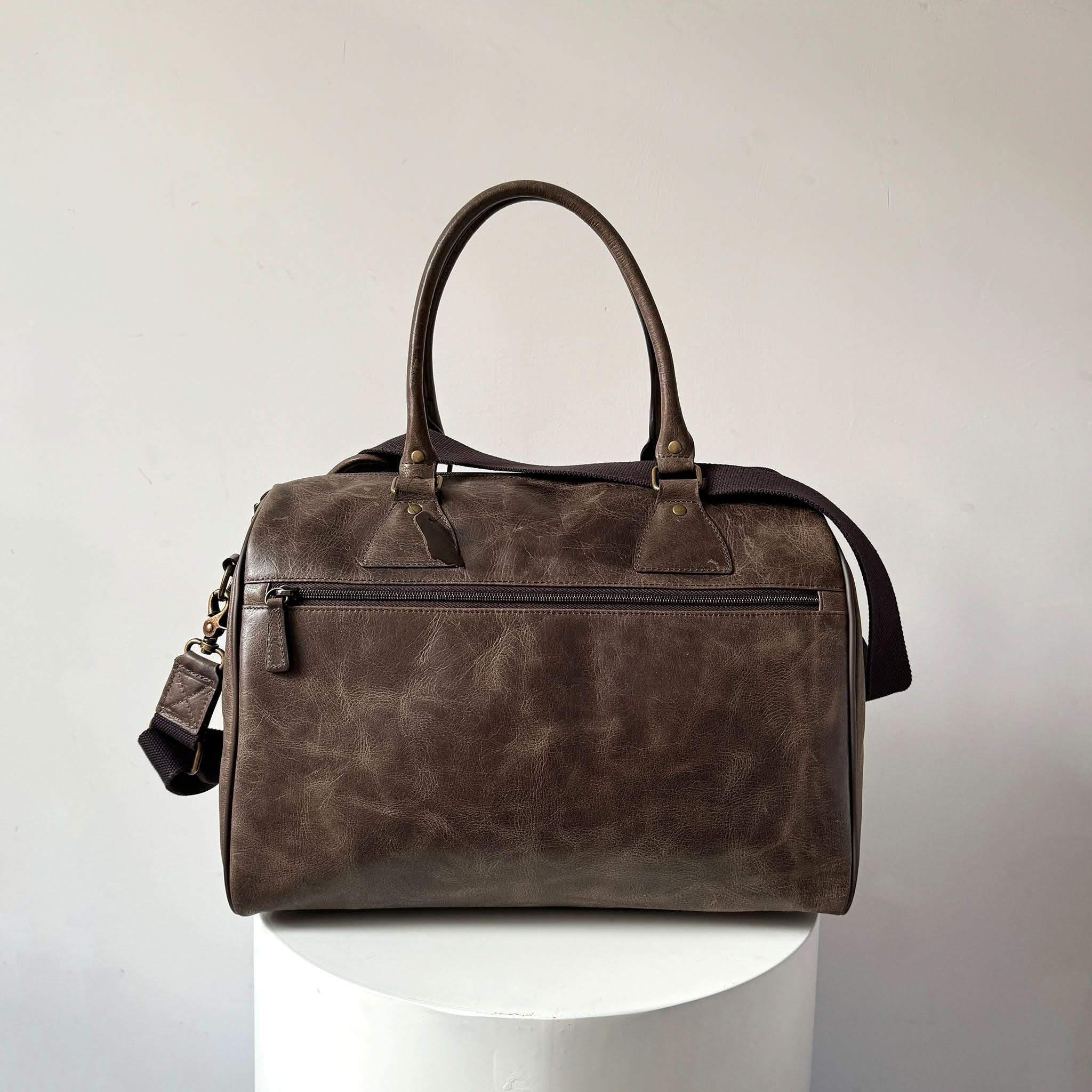 Crazy Horse Leather Weekender Travel Bag - Che Cose Belle