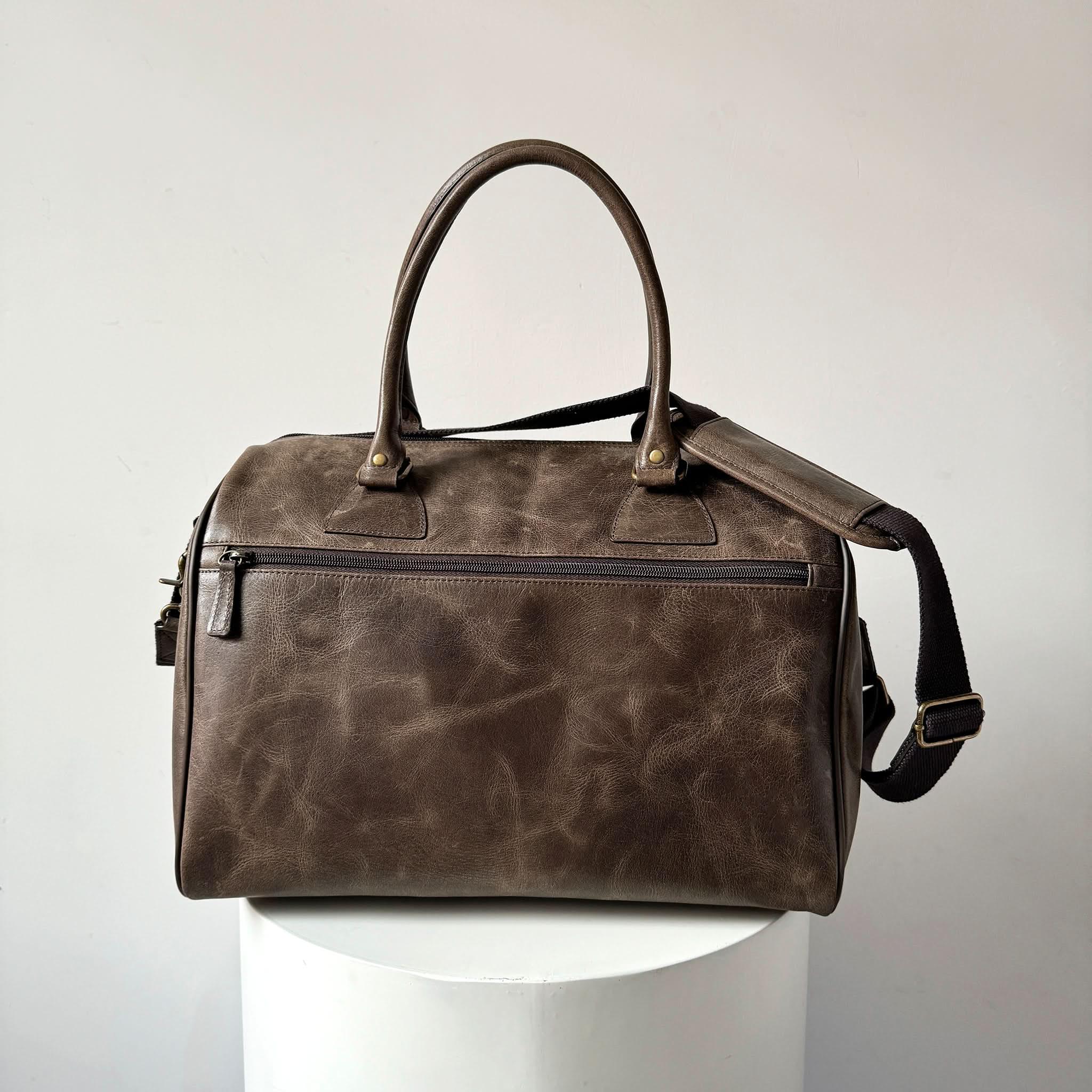 Crazy Horse Leather Weekender Travel Bag - Che Cose Belle