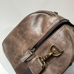 Crazy Horse Leather Weekender Travel Bag - Che Cose Belle