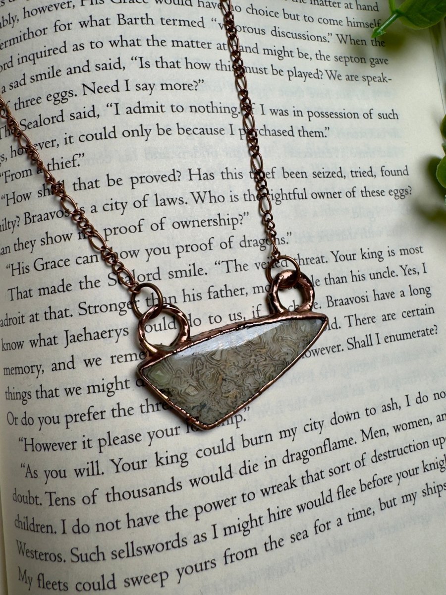 Crazy Lace Agate Necklace - Che Cose Belle