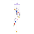 Creative Lucky Humming Bird Mobile Hanging Wind Chimes Bells Ornaments Hanging Gifts Dream-catcher Pendant Wall Home Car Decor Garden Wedding Window Decoration - Che Cose Belle