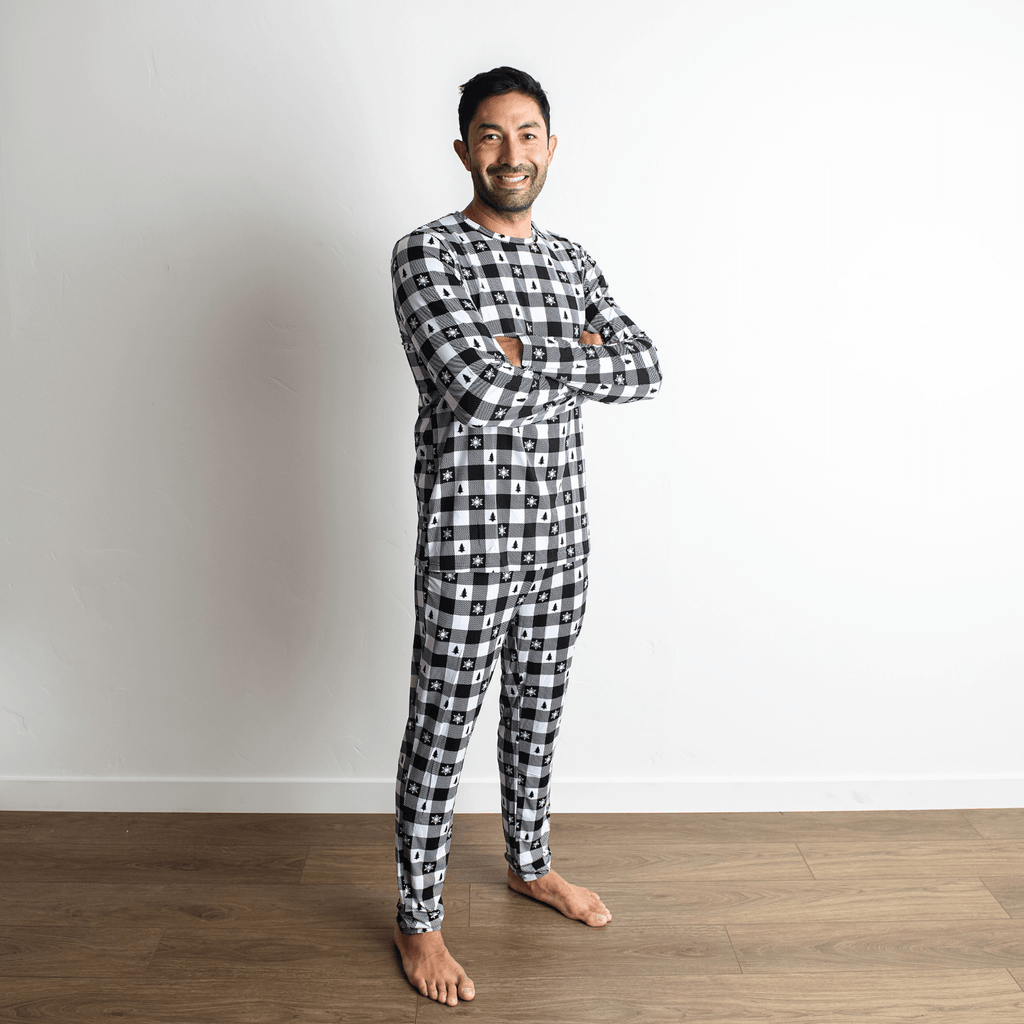 Crew Neck Bamboo Christmas Pajamas - Che Cose Belle