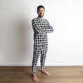 Crew Neck Bamboo Christmas Pajamas - Che Cose Belle